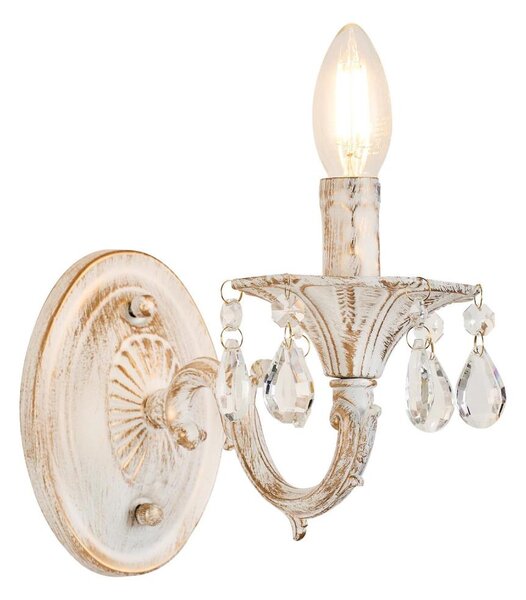 Lampă de perete Brilagi CLASSIC 1xE14/60W/230V crem/patină
