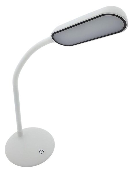 Lampă LED flexibilă tactilă dimabilă de masă LED/6W/5V USB 1200 mAh alb
