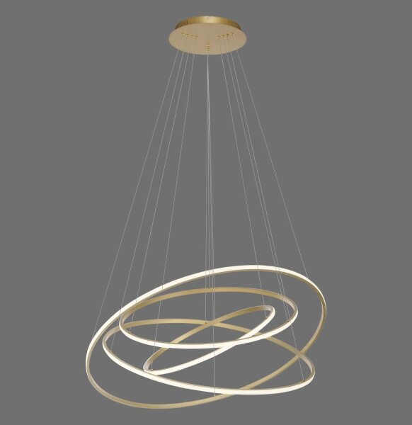 Lustră LED dimabilă pe cablu Paul Neuhaus 2124-60 TESSARA LED/97W/230V + telecomandă