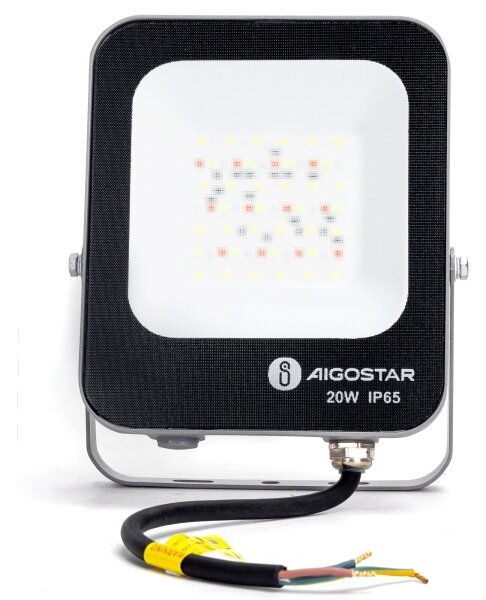 Proiector LED RGBW Aigostar MESH LED/20W/230V 6500K IP65 + telecomandă