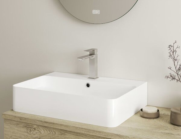 Kronenbach Quara 3.0 baterie lavoar stativ oţel KB100351C15