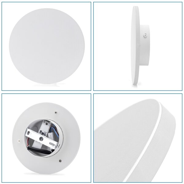 Aplică LED Aigostar LED/6,5W/230V 6500K 18 cm alb