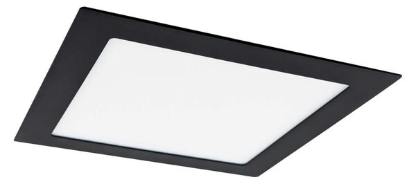 Corp de iluminat LED încastrat VEGA LED/12W/230V 2900/3900/5800K 17,5x17,5 cm negru