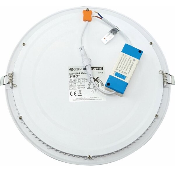 LED plafonieră VEGA LED/24W/230V 2900/3900/5800K pr. 30 cm albă