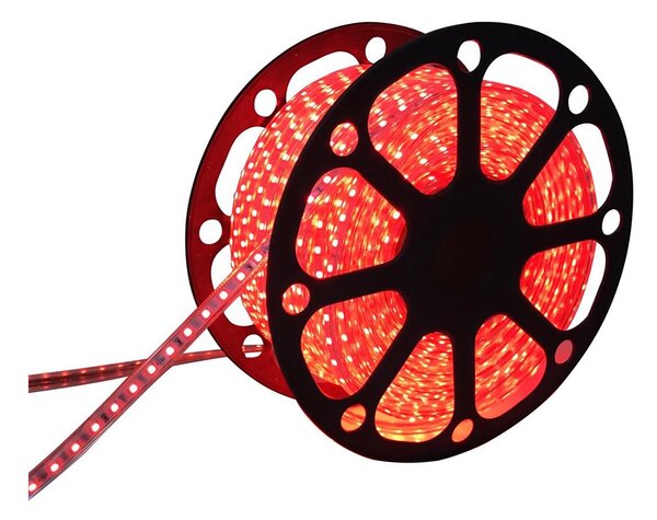Aigostar - Bandă LED 50m LED/300W/230V IP65 roșie