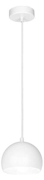 Pendul pe cablu SOOL 1xE27/15W/230V, diam. 15 cm, alb