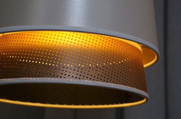 Lustră pe cablu BELL Duolla SHINY 1xE27/15W/230V d. 25 cm alb/cupru