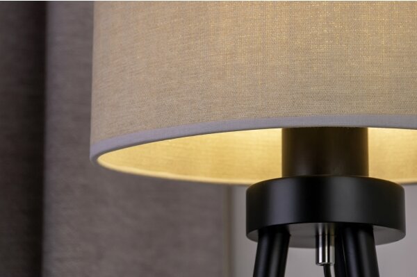 Lampă de masă Duolla OVAL 1xE27/15W/230V d. 30 cm gri