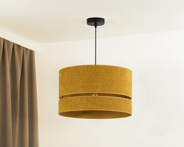 Lustră pe cablu Duolla DOUBLE 1xE27/15W/230V d. 40 cm portocaliu