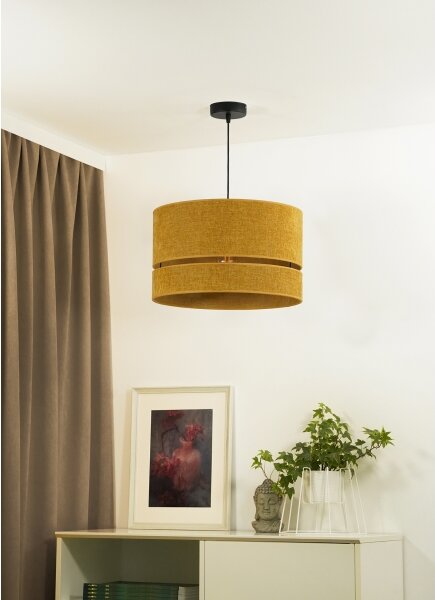 Lustră pe cablu Duolla DOUBLE 1xE27/15W/230V d. 40 cm portocaliu