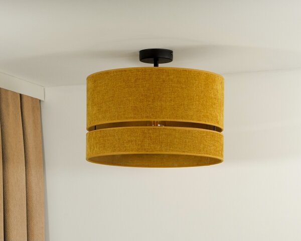 Lustră aplicată Duolla DOUBLE 1xE27/15W/230V d. 40 cm portocaliu