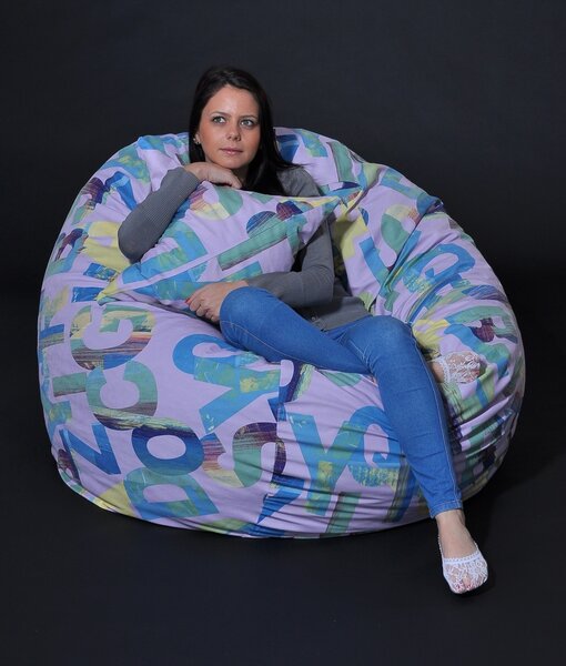 Set Fotoliu King Size cu Perna, Material Textil - Serenity