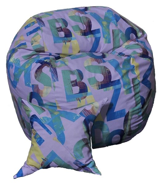 Set Fotoliu Matusalem cu Perna, Material Textil - Serenity