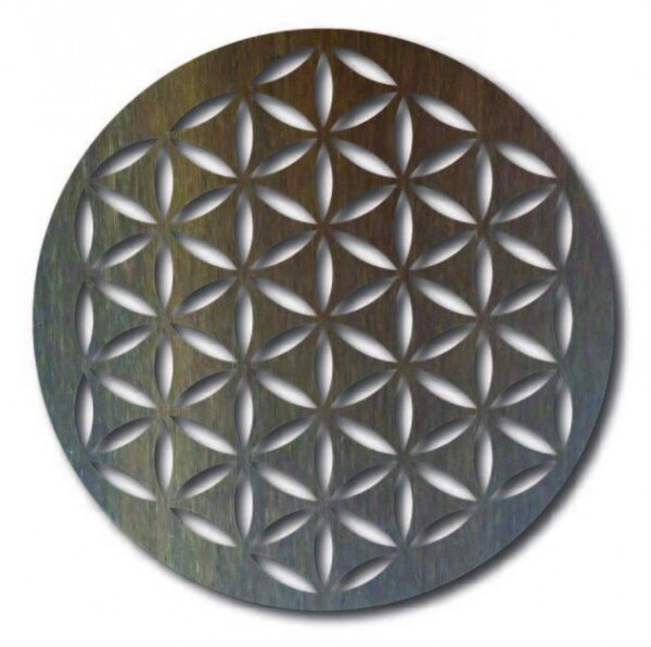 Imagine mandala din lemn pe perete - YISUIYU