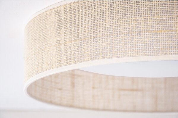 Plafonieră LED Duolla ROLLER LED/24W/230V d. 45 cm bej