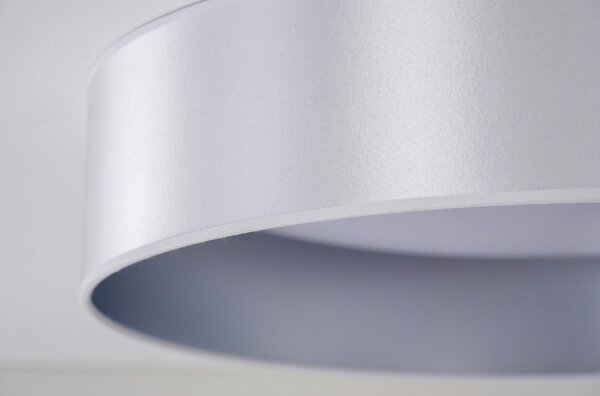 Plafonieră LED Duolla ROLLER LED/24W/230V d. 45 cm argintiu