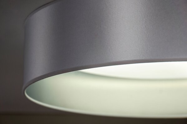 Plafonieră LED Duolla ROLLER LED/24W/230V d. 45 cm argintiu