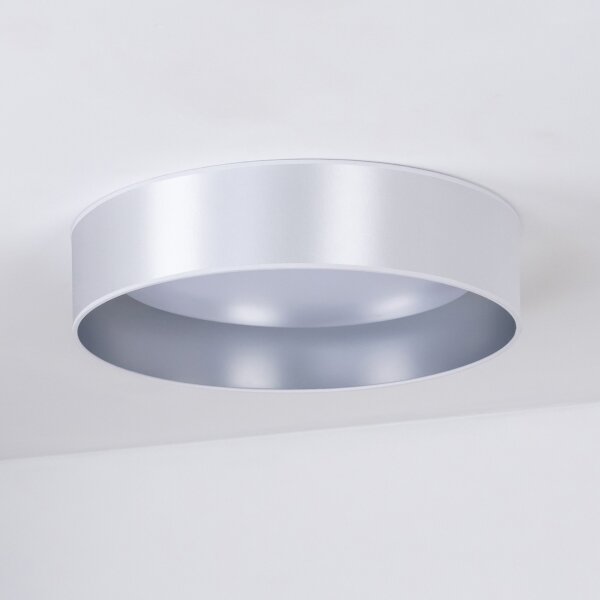 Plafonieră LED Duolla ROLLER LED/24W/230V d. 45 cm argintiu