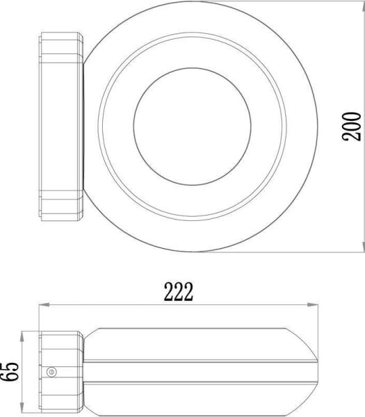 Aplică LED de exterior Deko-Light 731081 MUSCAE 13W/230V IP54 antracit