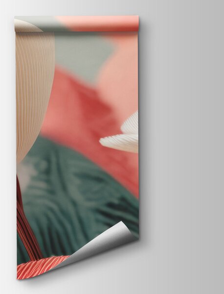 Fototapet Flori delicate în culori pale, Fototapet abstracte, Fototapet populare, w09094 - Tapeko.ro