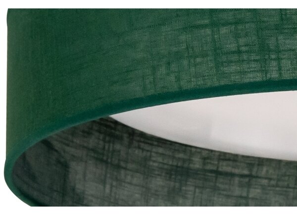 Plafonieră LED Duolla ROLLER LED/24W/230V d. 45 cm verde
