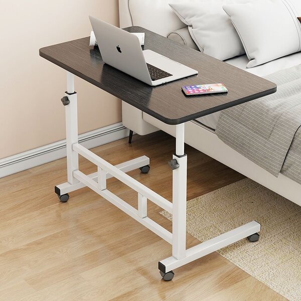 Birou reglabil pe inaltime, 40x80 cm, Negru