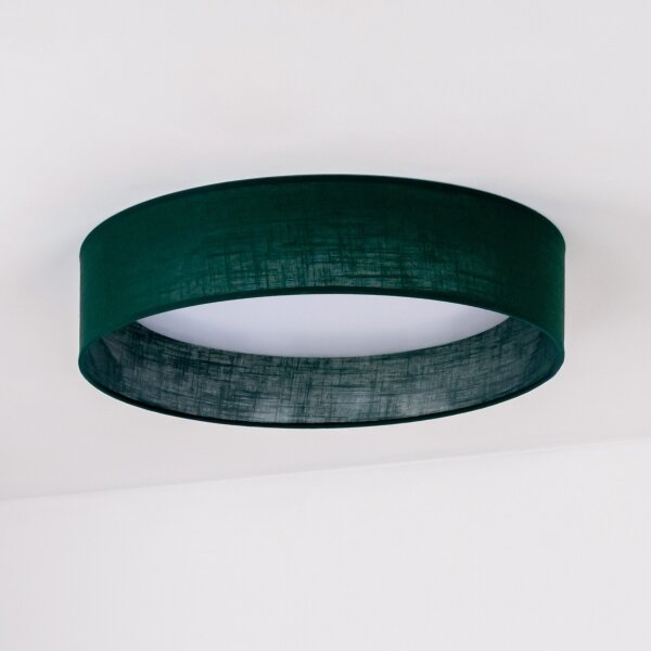 Plafonieră LED Duolla ROLLER LED/24W/230V d. 45 cm verde
