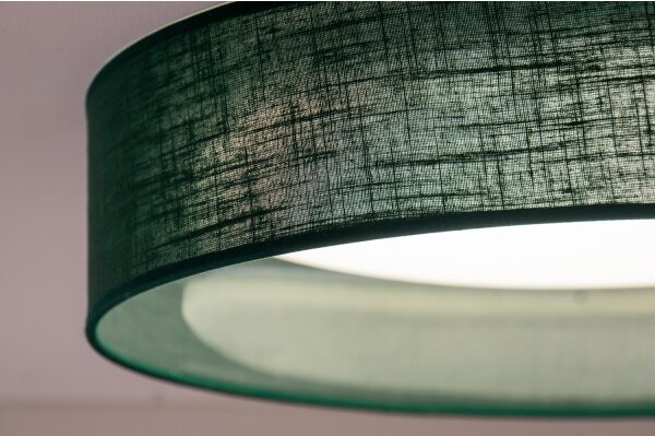 Plafonieră LED Duolla ROLLER LED/24W/230V d. 45 cm verde