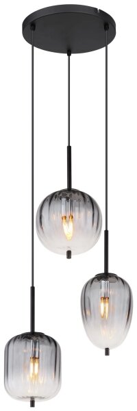 Lustră pe cablu Globo 15215-3 ATTILA 3xE14/40W/230V