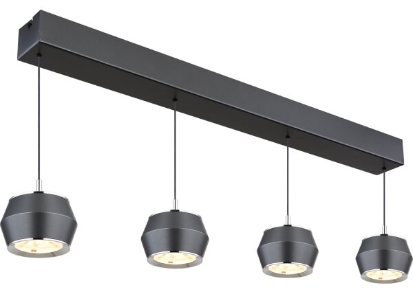 Lustră LED pe cablu Globo 15209-4 MARTHY 4xLED/6W/230V