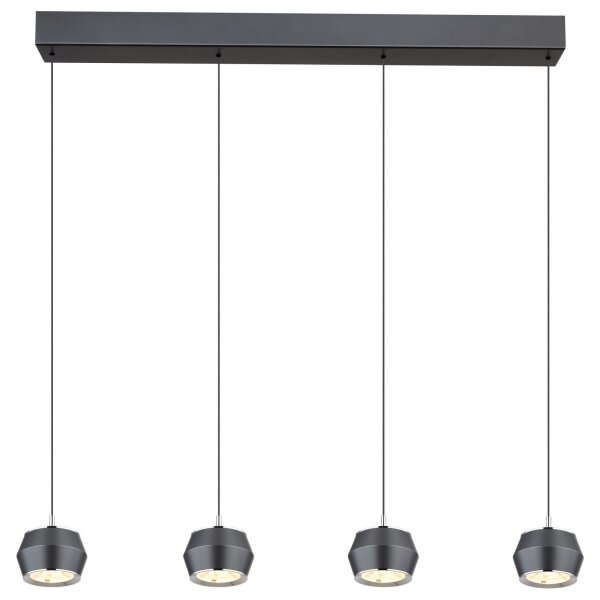 Lustră LED pe cablu Globo 15209-4 MARTHY 4xLED/6W/230V