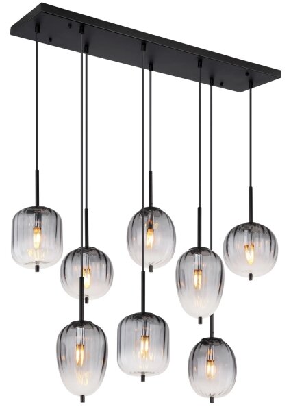 Lustră pe cablu Globo 15215-8 ATTILA 8xE14/40W/230V