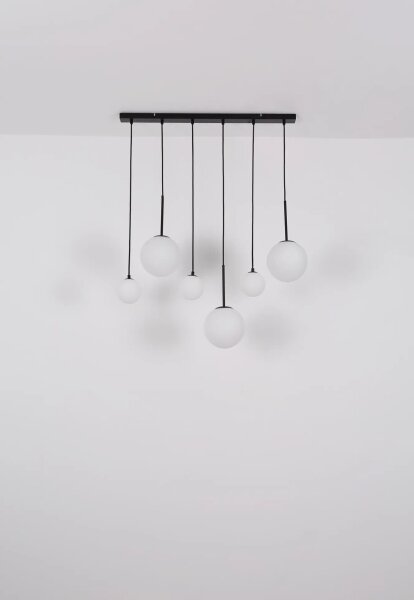 Lustră pe cablu Globo 15168-6 HALLIE 3xE27/9W/230V + 3xG9/5W
