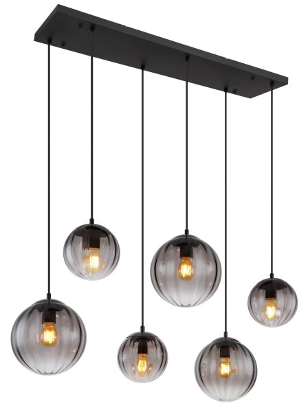 Lustră pe cablu Globo 15216-6 DALLERTA 6xE27/60W/230V