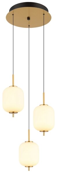 Lustră LED pe cablu Globo 15217-3 EWALD LED/20W/230V
