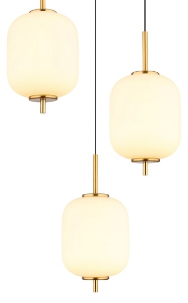 Lustră LED pe cablu Globo 15217-3 EWALD LED/20W/230V