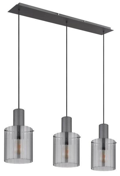 Lustră pe cablu Globo 15904-3H TULIVAR 3xE27/40W/230V