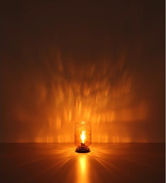 Lampă de masă Globo 16046TA DARINA 1xE27/60W/230V maro