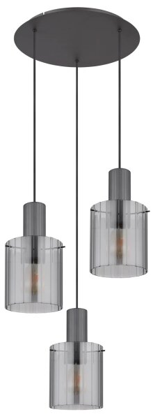 Lustră pe cablu Globo 15904-3HR TULIVAR 3xE27/40W/230V