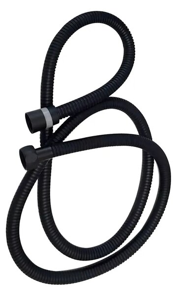 Set de Dus BG8001BL, Culoare negru, bara culisanta, cap de dus si furtun