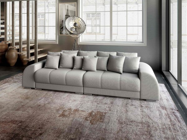 Canapea extensibilă dumonde cu 2 lăzi de depozitare Verona Enjoy Silver 310x120 cm