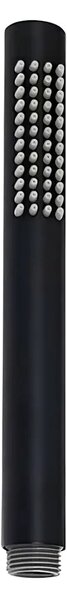 Set de Dus BG8001BL, Culoare negru, bara culisanta, cap de dus si furtun