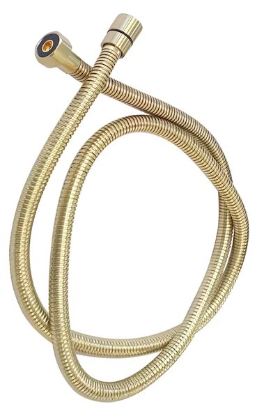 Set de Dus BG8001GL, Culoare auriu, bara culisanta, cap de dus si furtun