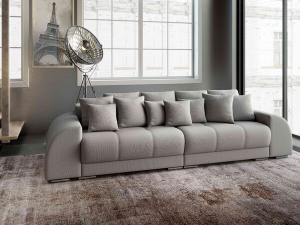 Canapea extensibilă dumonde cu 2 lăzi de depozitare Verona Enjoy Silver 310x120 cm