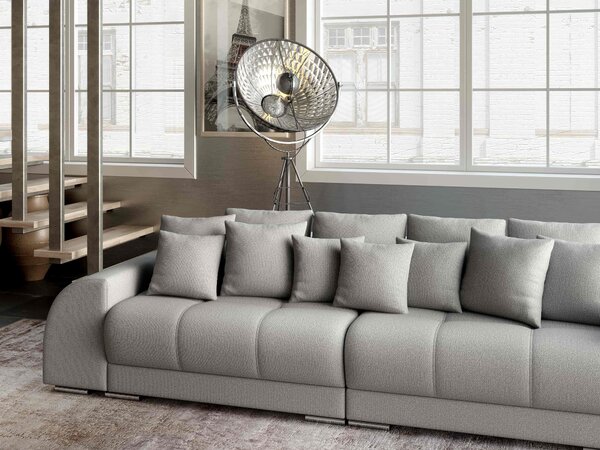 Canapea extensibilă dumonde cu 2 lăzi de depozitare Verona Enjoy Silver 310x120 cm