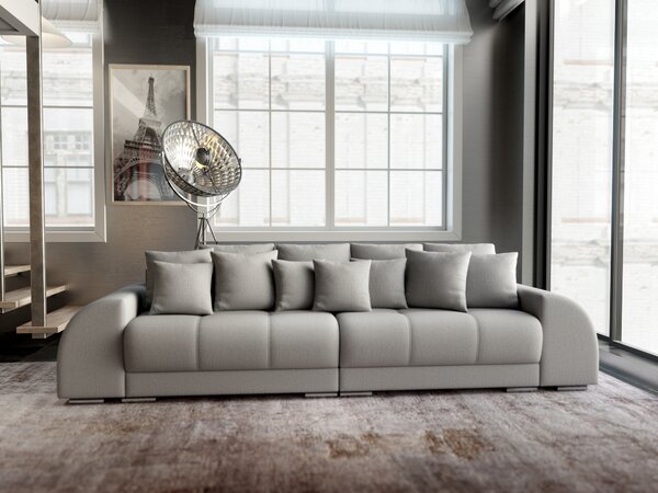 Canapea extensibilă dumonde cu 2 lăzi de depozitare Verona Enjoy Silver 310x120 cm