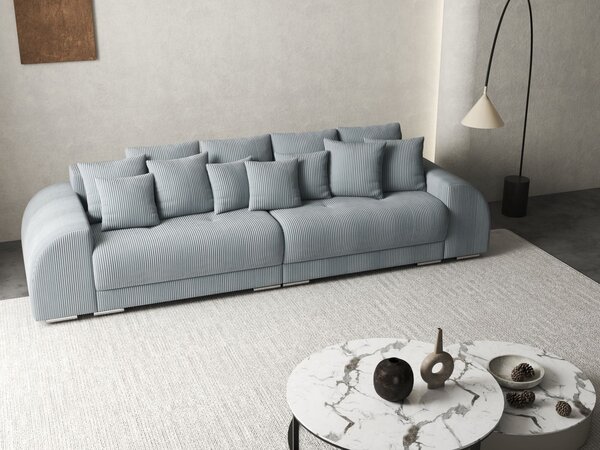 Canapea extensibilă dumonde cu 2 lăzi de depozitare Verona Zoom Grey 310x120 cm
