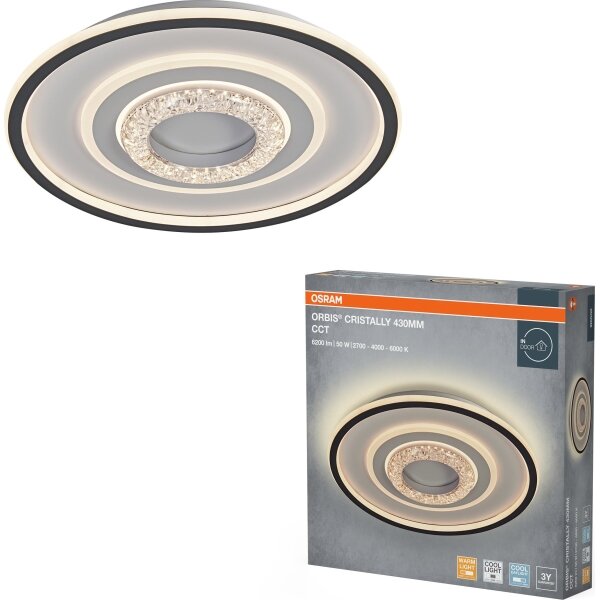 Osram - Plafonieră LED ORBIS CRISTALLY LED/50W/230V 2700/4000/6000K