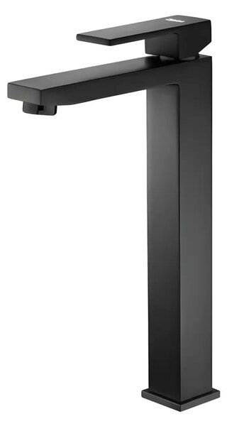 Baterie inalta pentru lavoar ST2532-1BL, Monocomanda, Material Alama, Finisaj Negru Mat, Cartus Ceramic