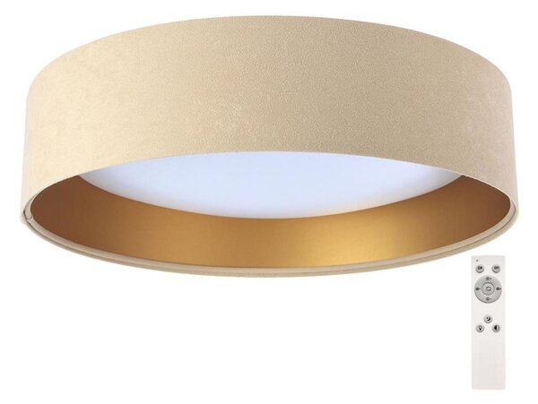 LED plafonieră SMART GALAXY LED/24W/230V bej/auriu + DO, dimabilă